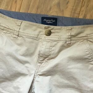 American Eagle Outfitters Tan Straight Leg Jeans